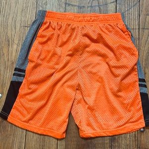Men's orange and black Zone Pro athletic  shorts size medium